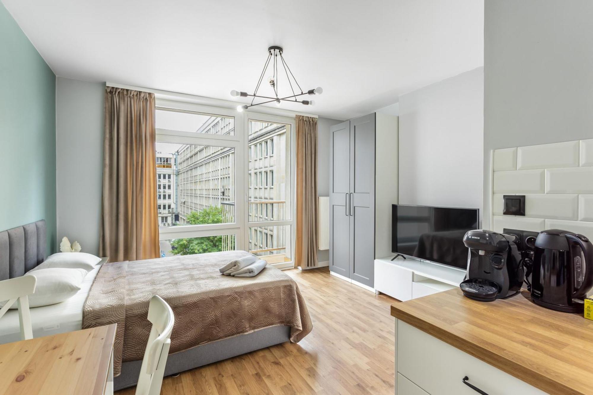 Charming Apartment In The City Center Warsaw Luaran gambar