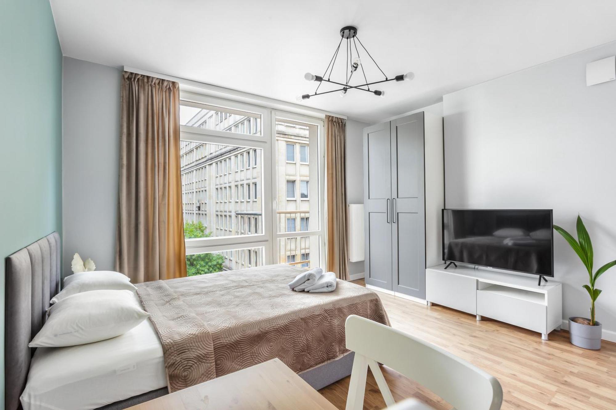 Charming Apartment In The City Center Warsaw Luaran gambar